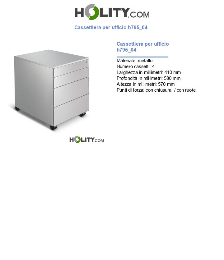 Cassettiera per ufficio h795_04