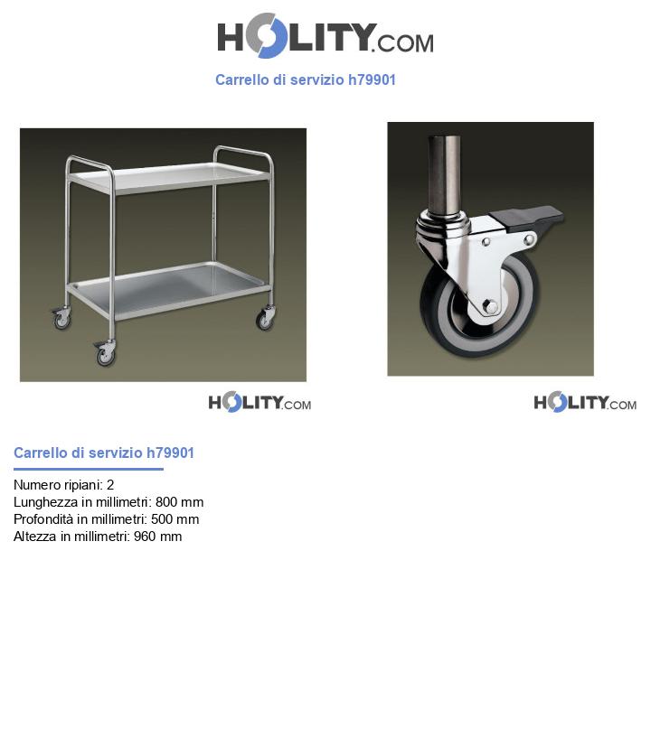 Carrello di servizio h79901