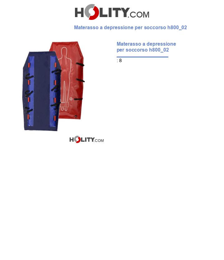 Materasso a depressione per soccorso h800_02