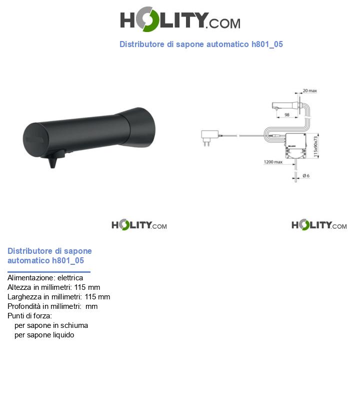 Distributore di sapone automatico h801_05