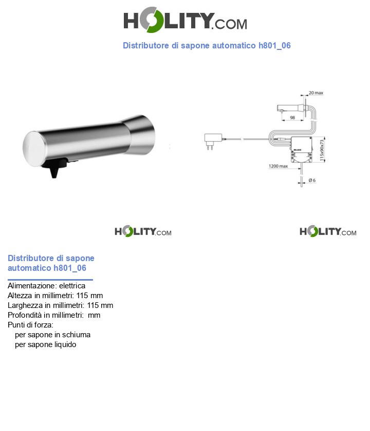 Distributore di sapone automatico h801_06