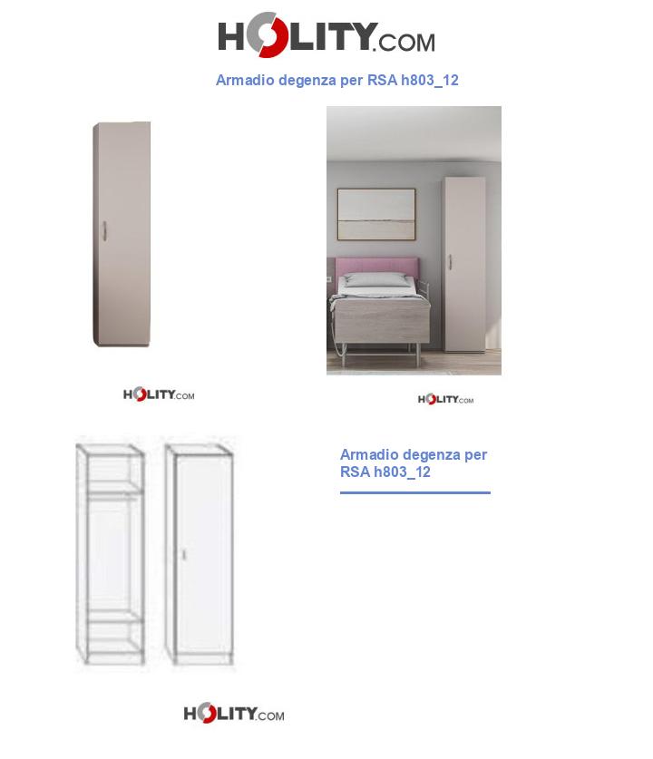 Armadio degenza per RSA h803_12