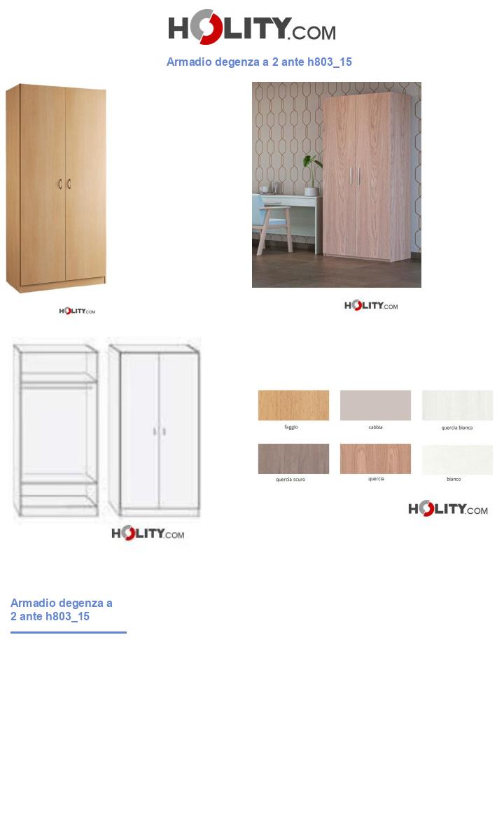 Armadio degenza a 2 ante h803_15