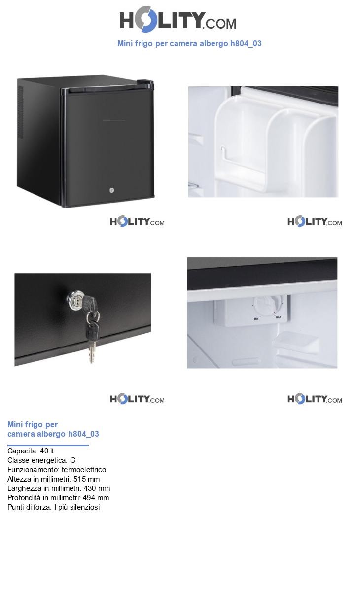 Mini frigo per camera albergo h804_03