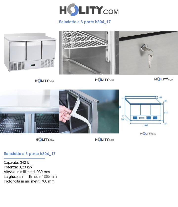 Saladette a 3 porte h804_17