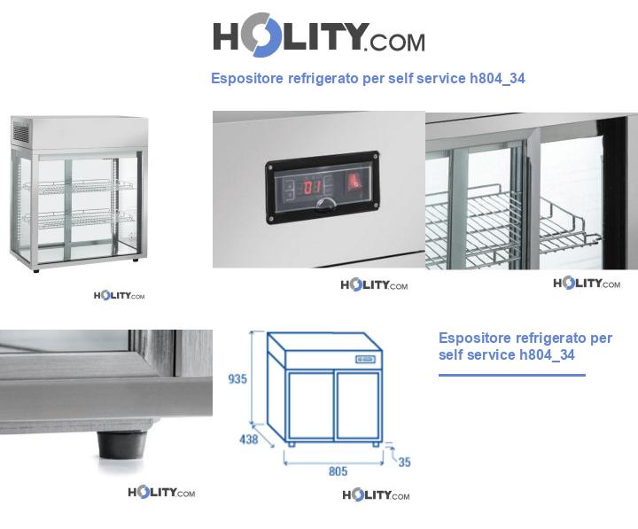 Espositore refrigerato per self service h804_34