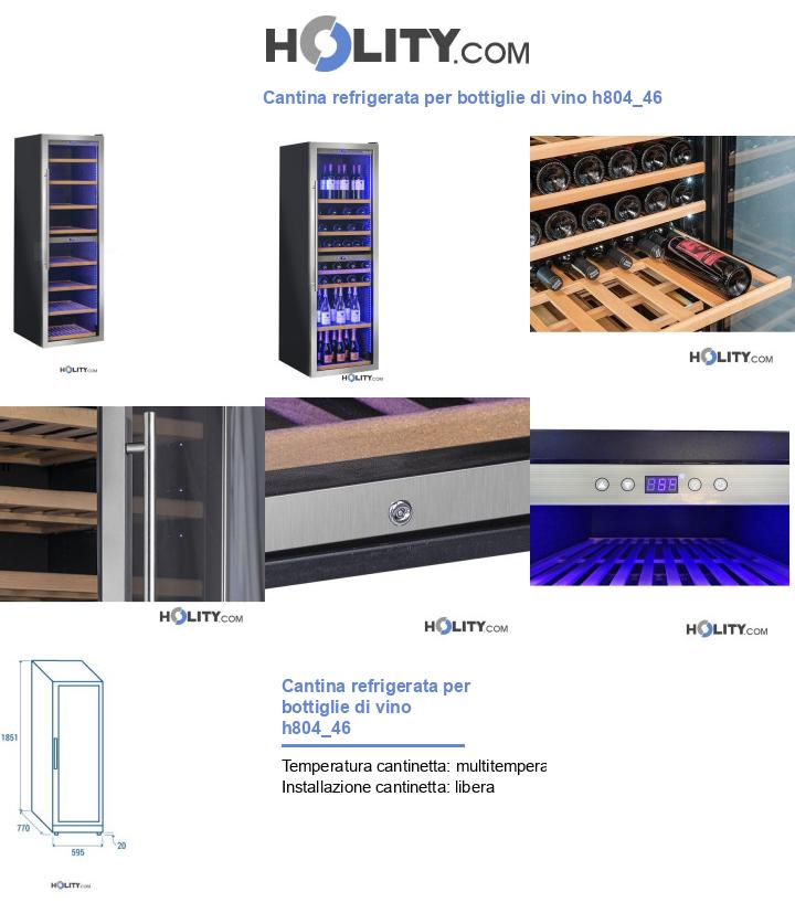 Cantina refrigerata per bottiglie di vino h804_46