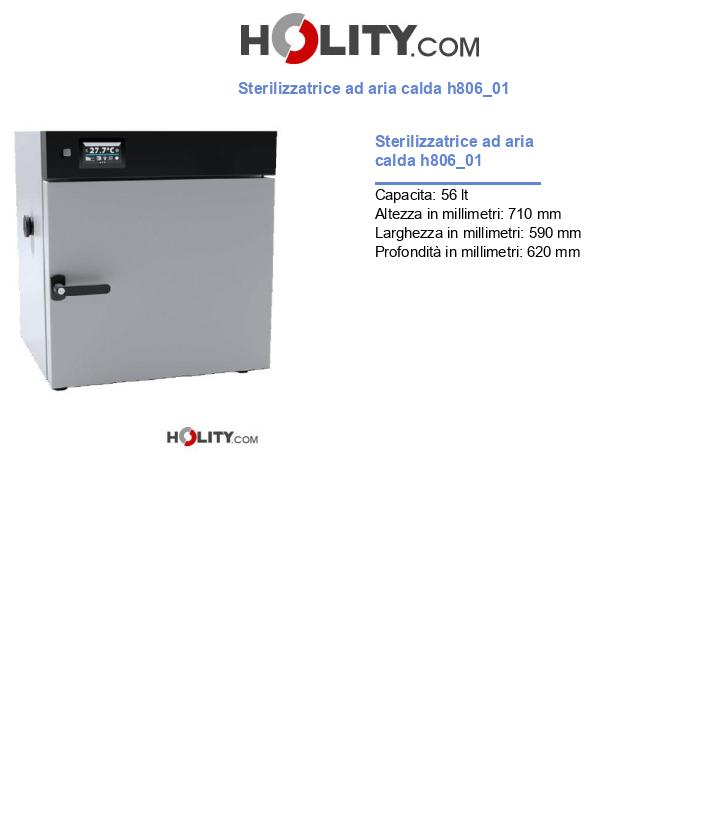 Sterilizzatrice ad aria calda h806_01
