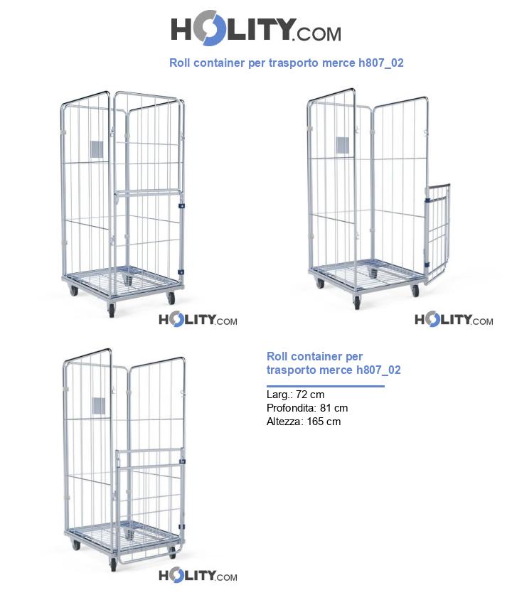 Roll container per trasporto merce h807_02