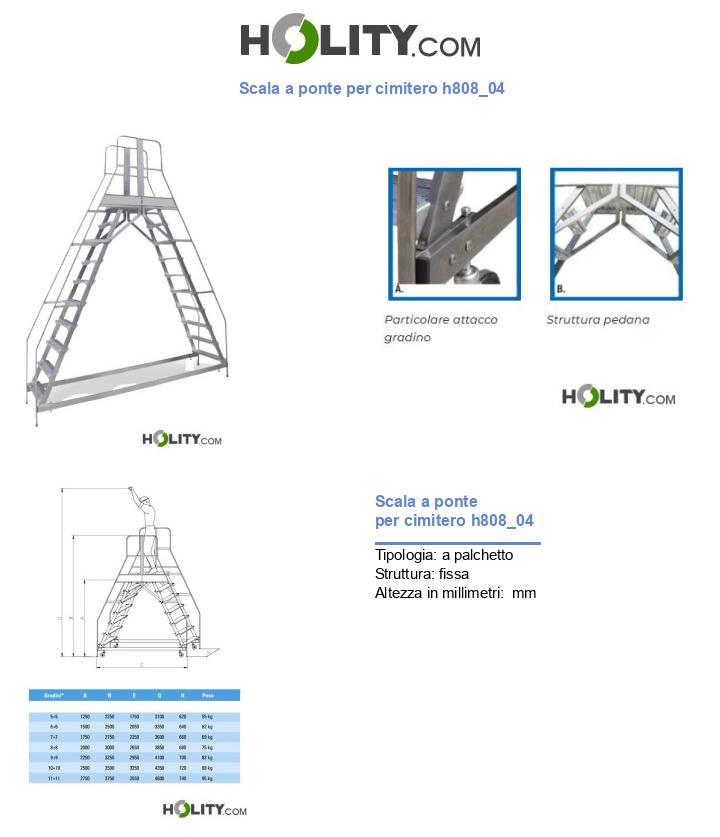 Scala a ponte per cimitero h808_04