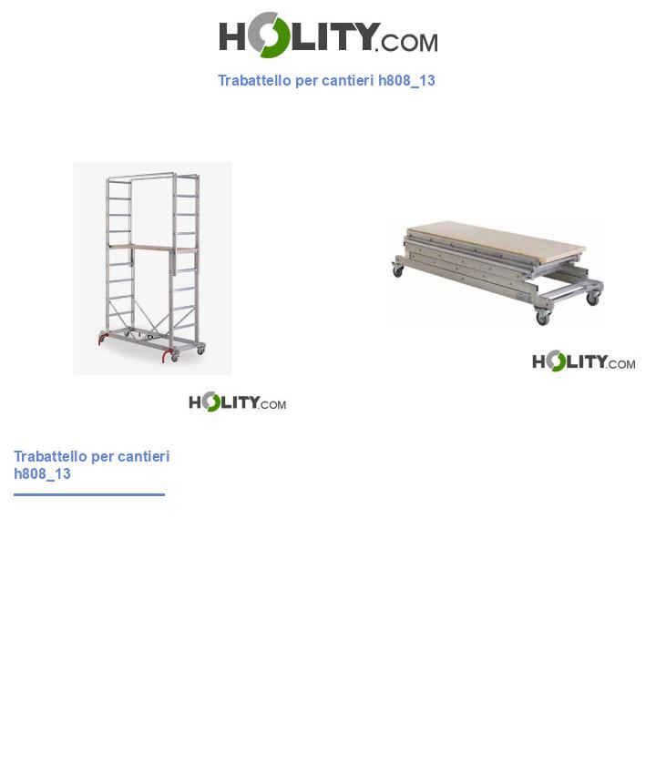 Trabattello per cantieri h808_13