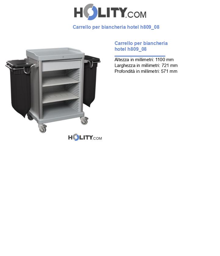 Carrello per biancheria hotel h809_08