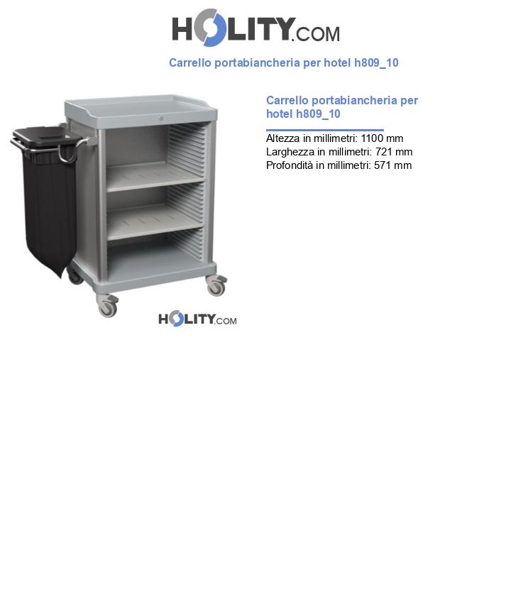 Carrello portabiancheria per hotel h809_10