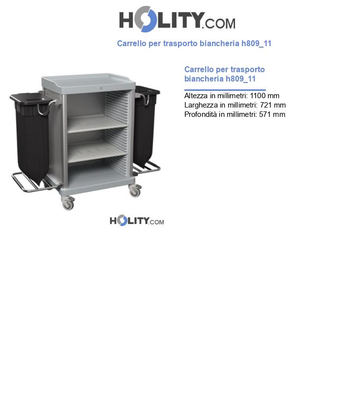 Carrello per trasporto biancheria h809_11
