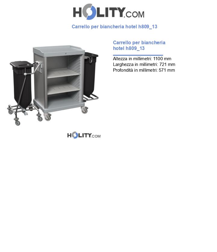 Carrello per biancheria hotel h809_13
