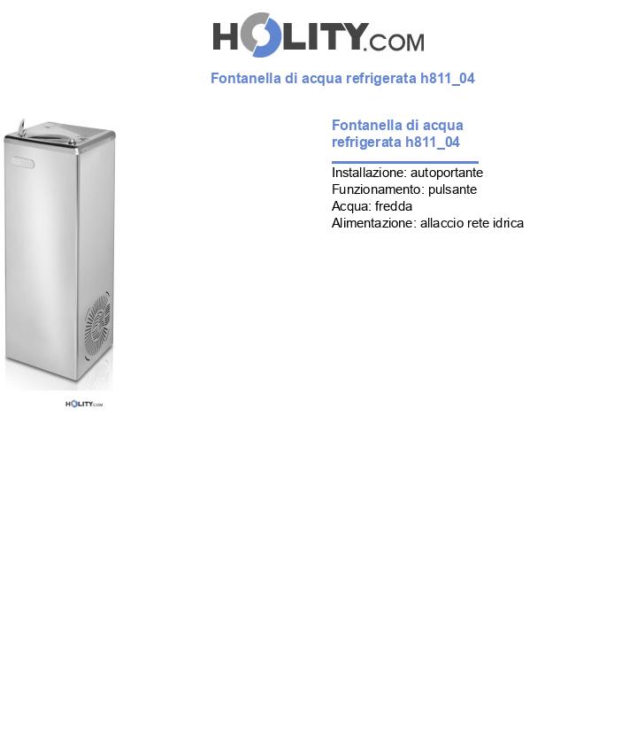 Fontanella di acqua refrigerata h811_04