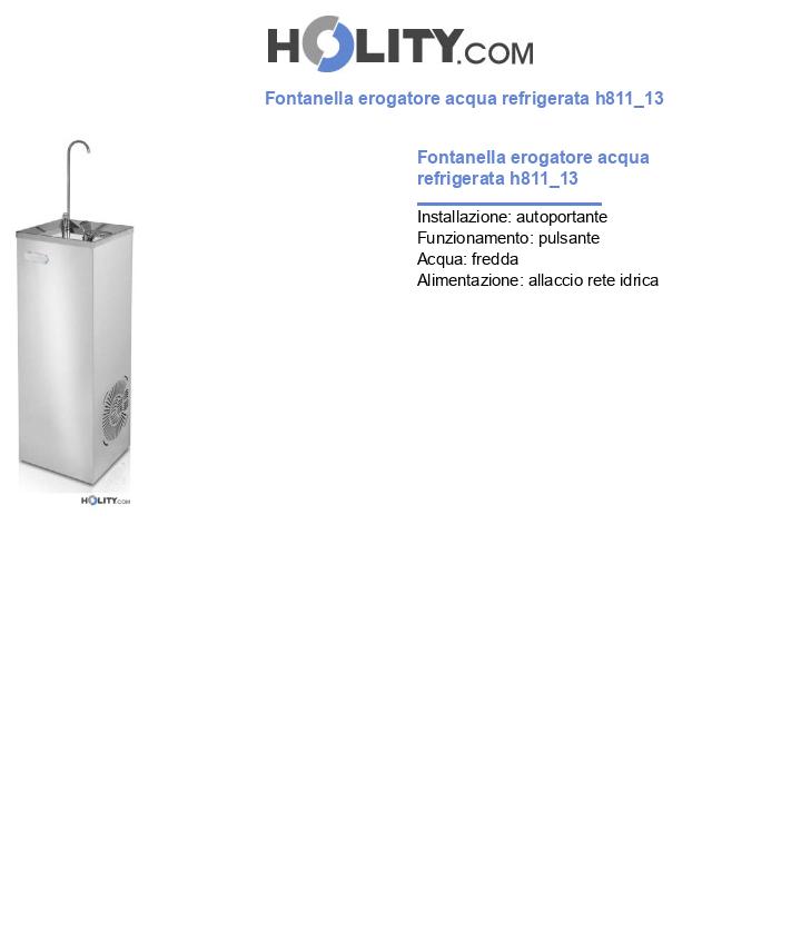 Fontanella erogatore acqua refrigerata h811_13