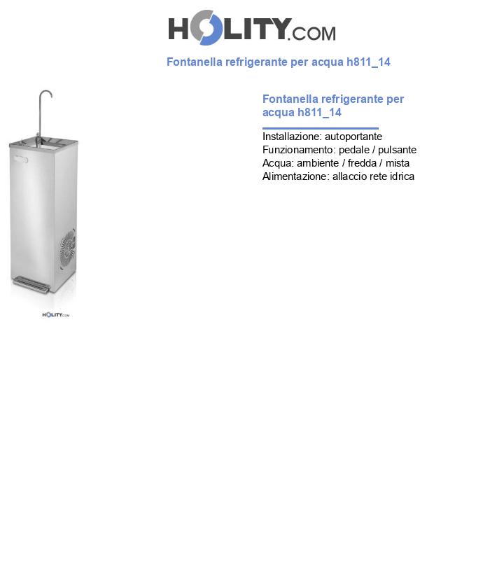 Fontanella refrigerante per acqua h811_14