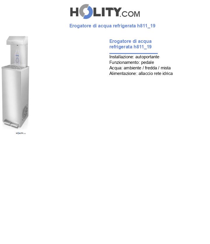 Erogatore di acqua refrigerata h811_19