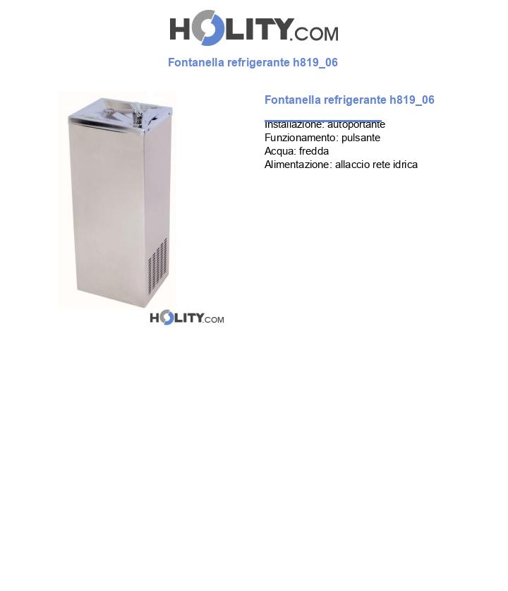 Fontanella refrigerante h819_06