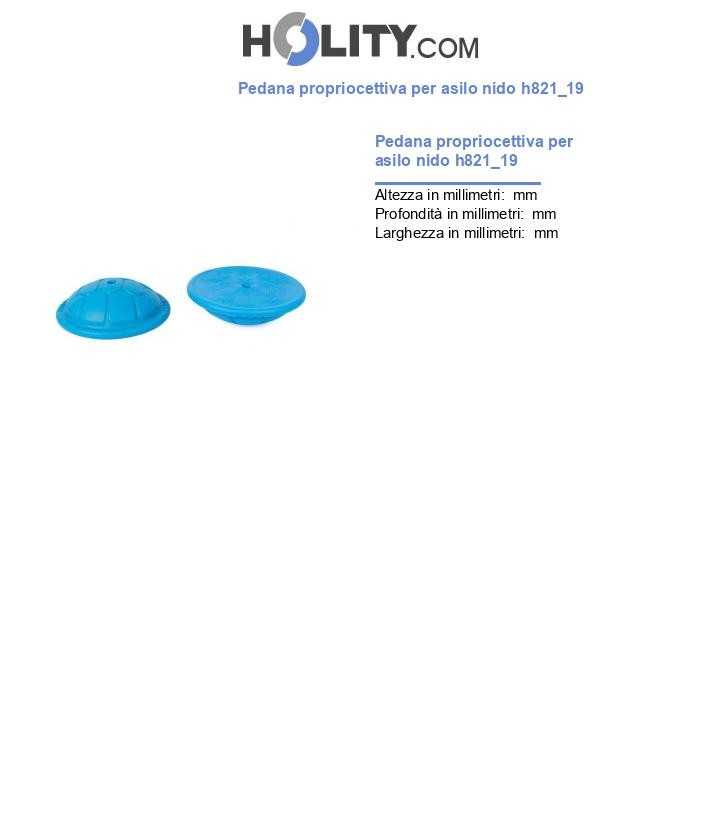 Pedana propriocettiva per asilo nido h821_19