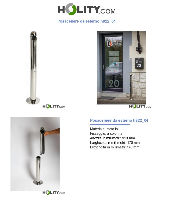 Posacenere da esterno h822_04