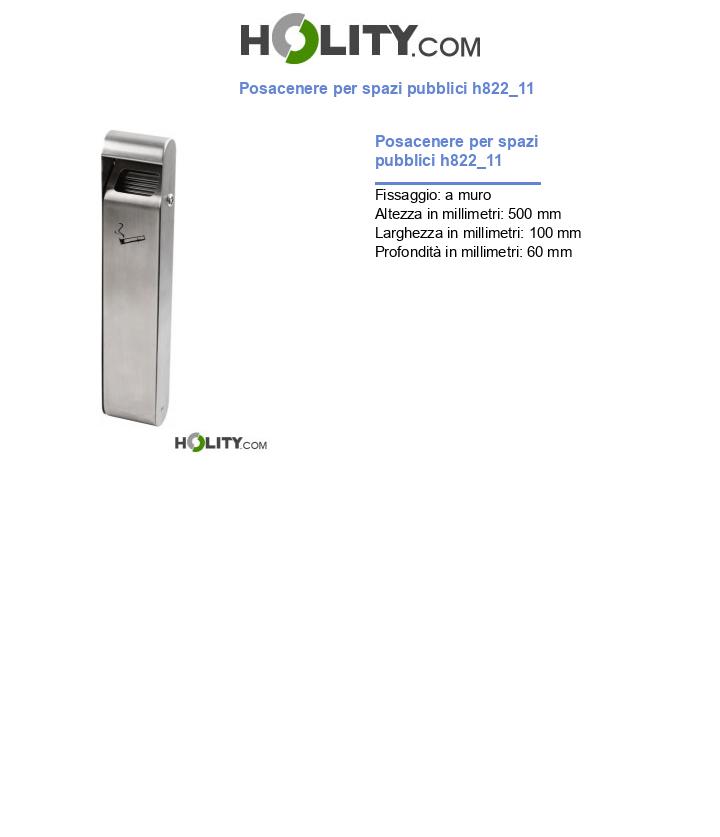 Posacenere per spazi pubblici h822_11
