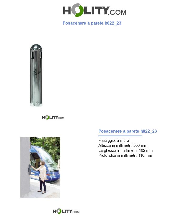 Posacenere a parete h822_23