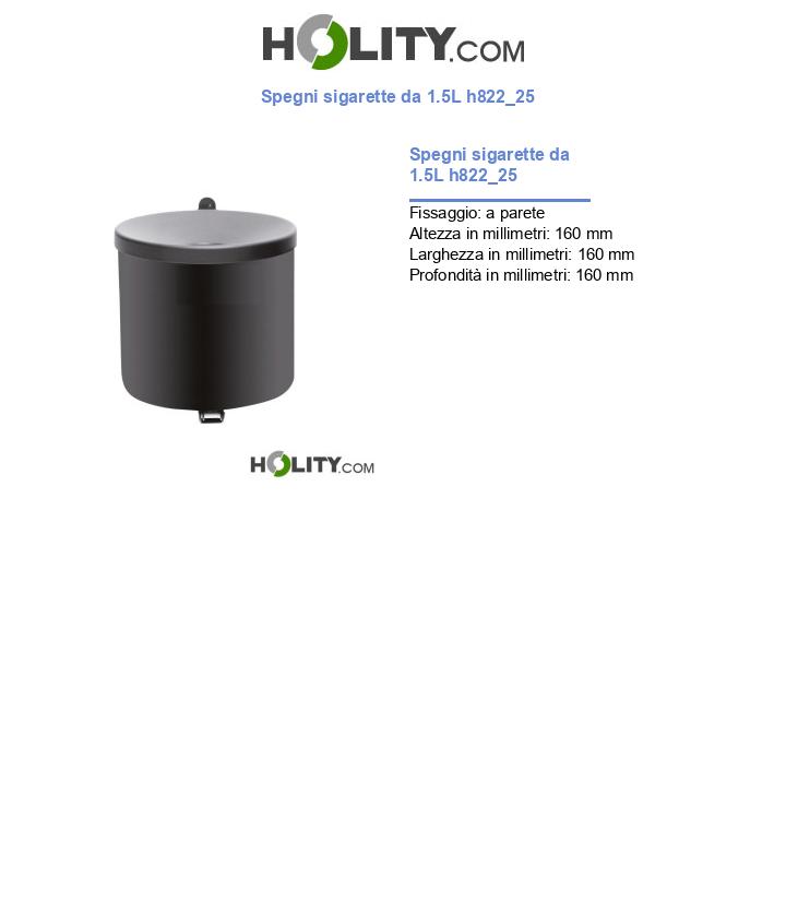 Spegni sigarette da 1.5L h822_25