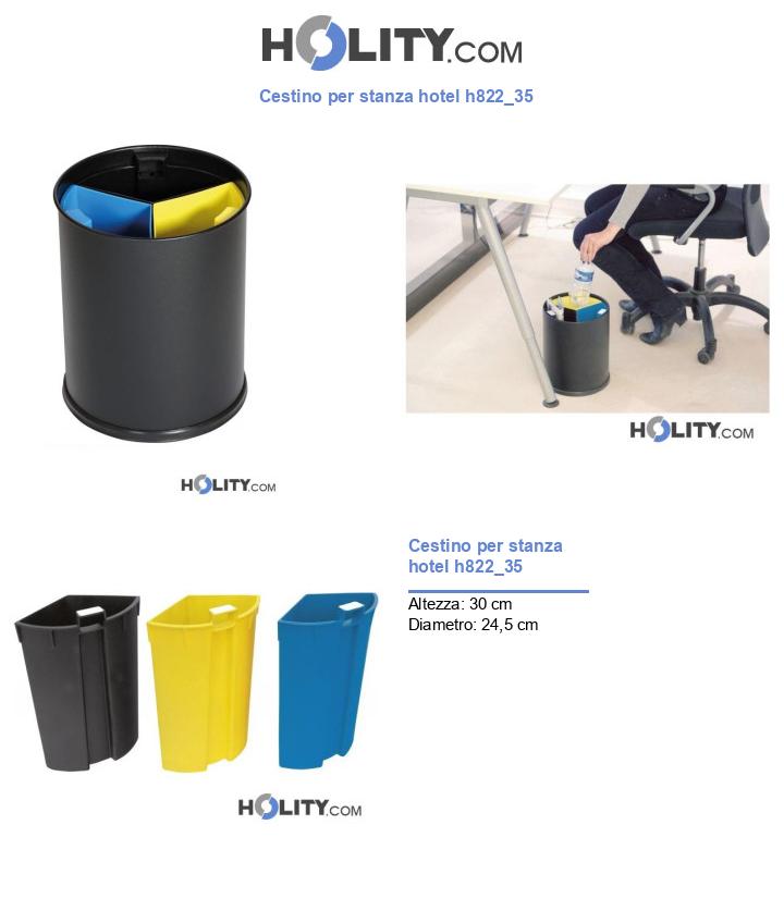 Cestino per stanza hotel h822_35