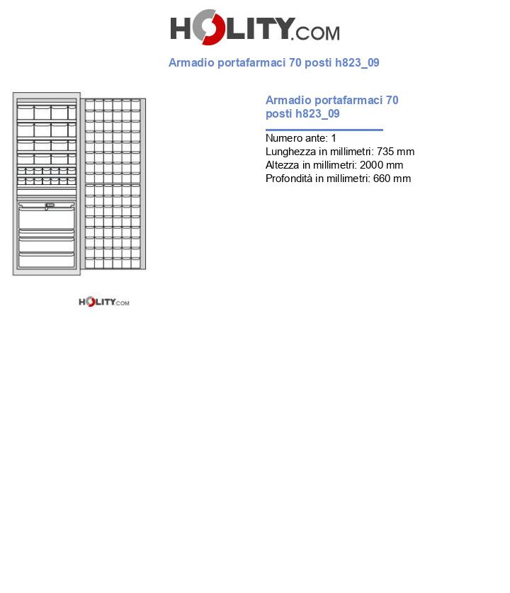 Armadio portafarmaci 70 posti h823_09