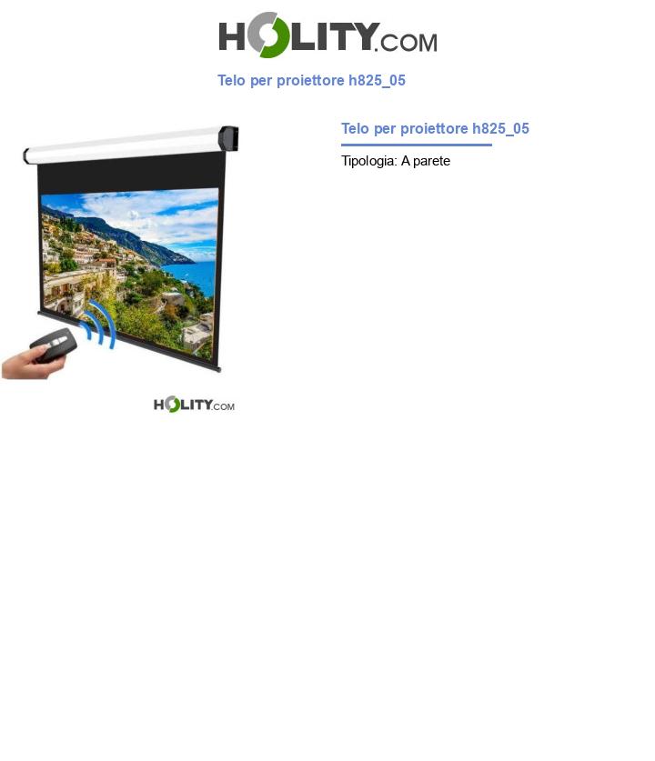 Telo per proiettore h825_05