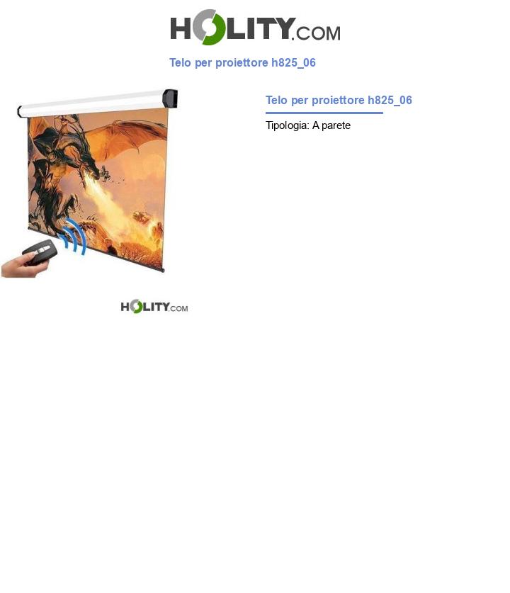 Telo per proiettore h825_06