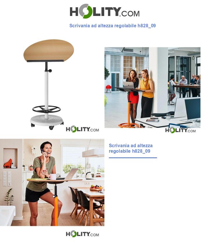 Scrivania ad altezza regolabile h828_09