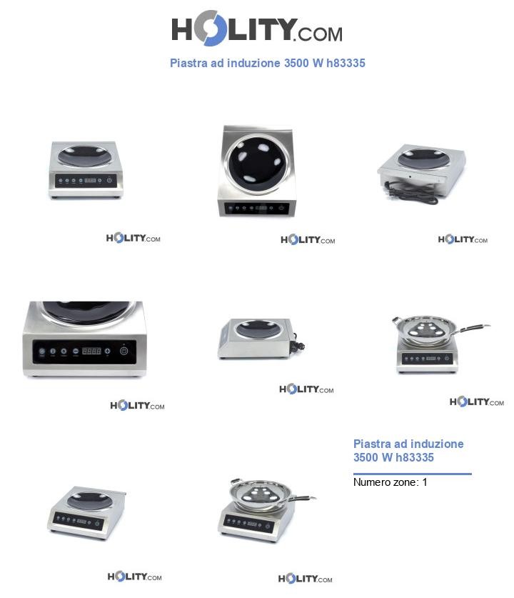 Piastra ad induzione 3500 W h83335