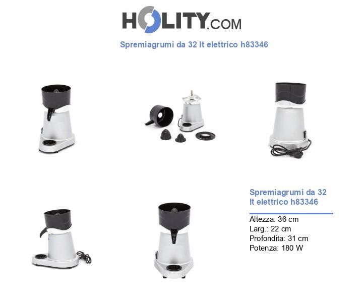 Spremiagrumi da 32 lt elettrico h83346