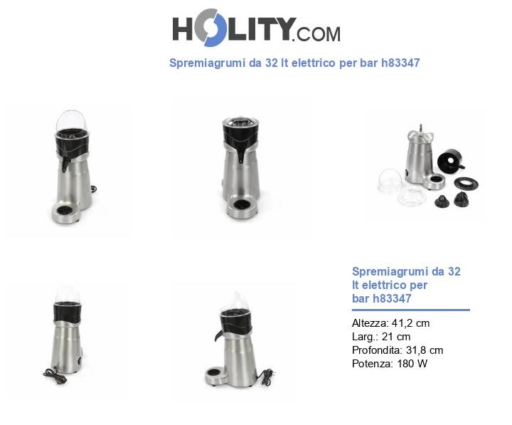 Spremiagrumi da 32 lt elettrico per bar h83347