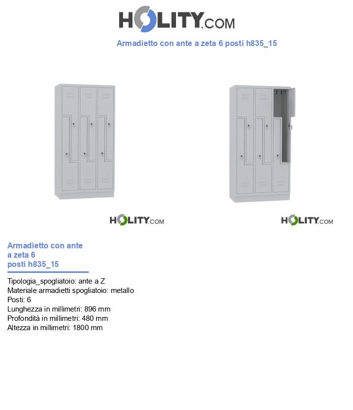 Armadietto con ante a zeta 6 posti h835_15