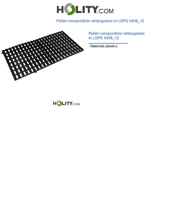 Pallet componibile rettangolare in LDPE h836_12