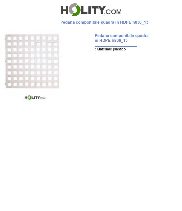 Pedana componibile quadra in HDPE h836_13