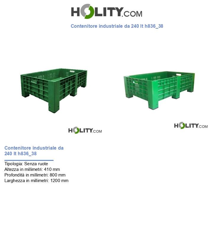 Contenitore industriale da 240 lt h836_38