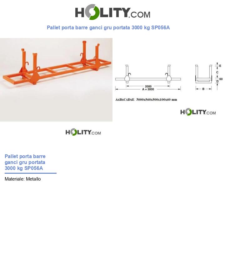 Pallet porta barre ganci gru portata 3000 kg h838_13