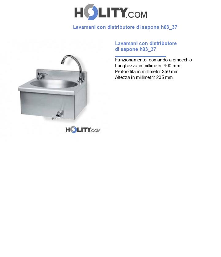 Lavamani con distributore di sapone h83_37