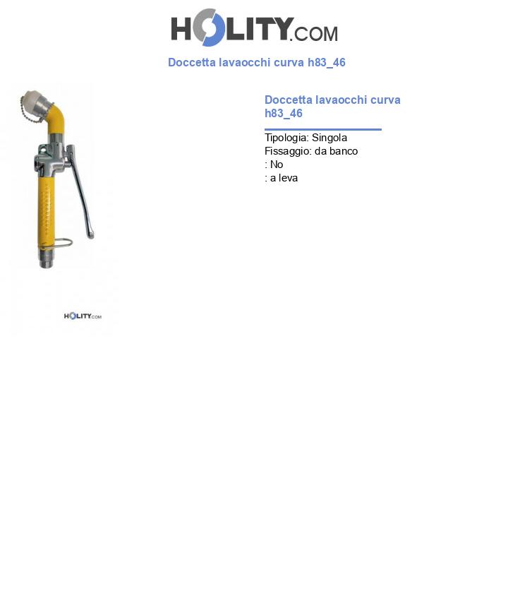 Doccetta lavaocchi curva h83_46