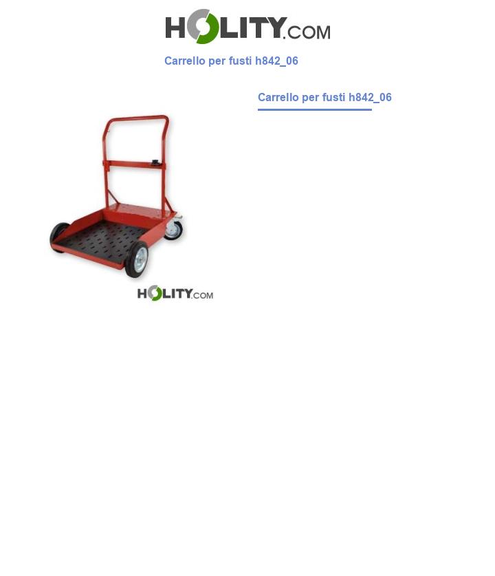 Carrello per fusti h842_06