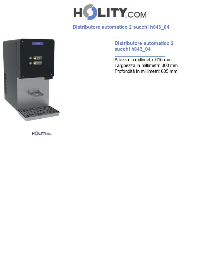 Distributore automatico 2 succhi h843_04