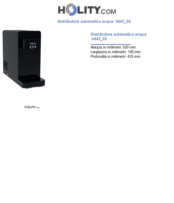 Distributore automatico acqua h843_05