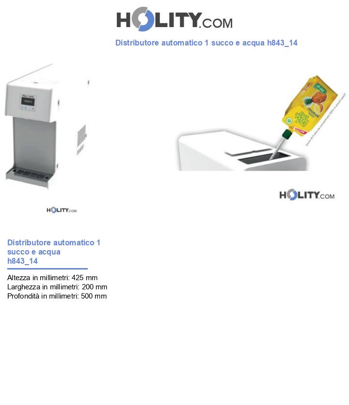 Distributore automatico 1 succo e acqua h843_14