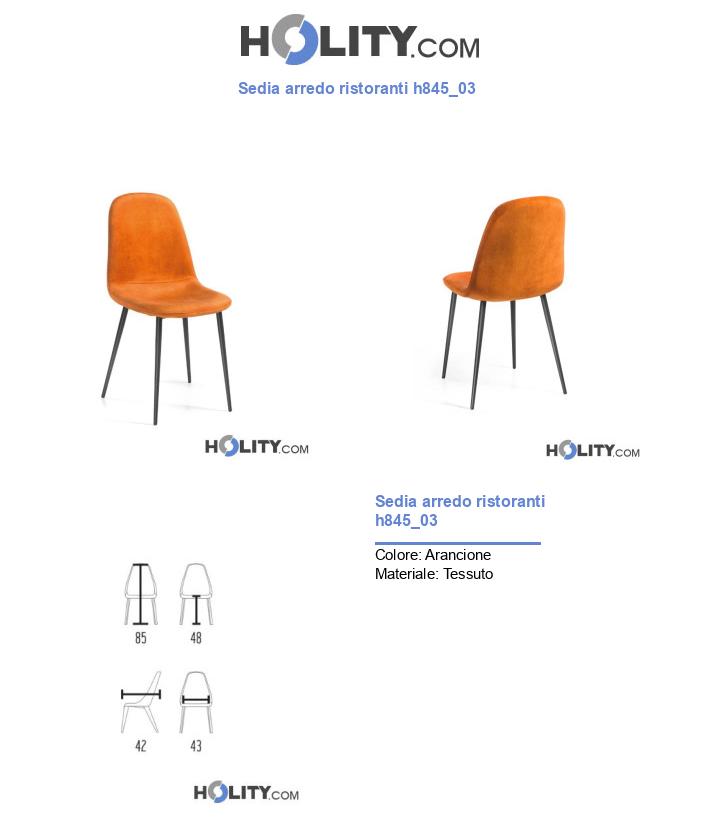 Sedia arredo ristoranti h845_03