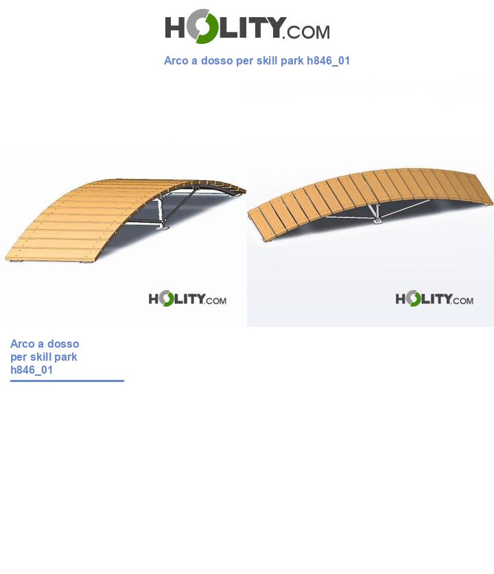 Arco a dosso per skill park h846_01